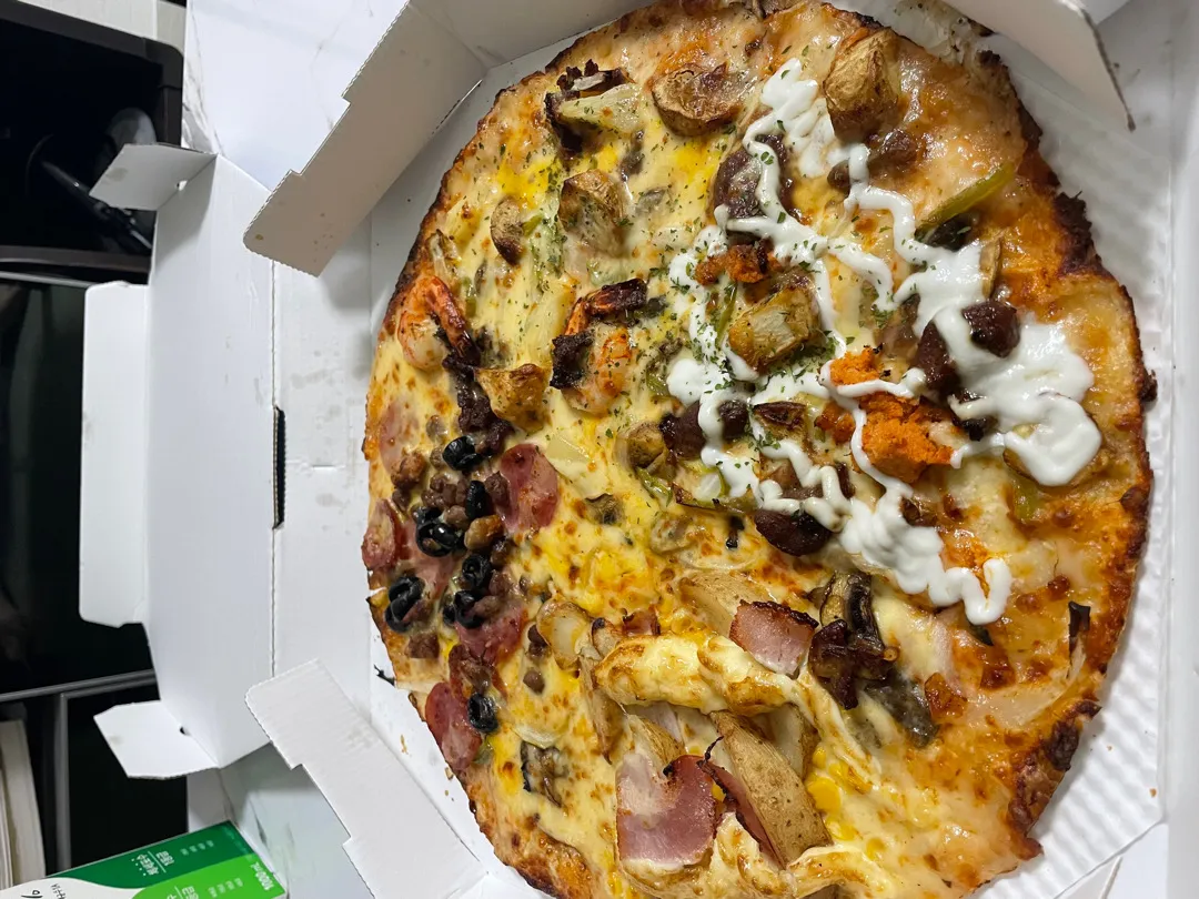오랜만에 피짜! 🍕
