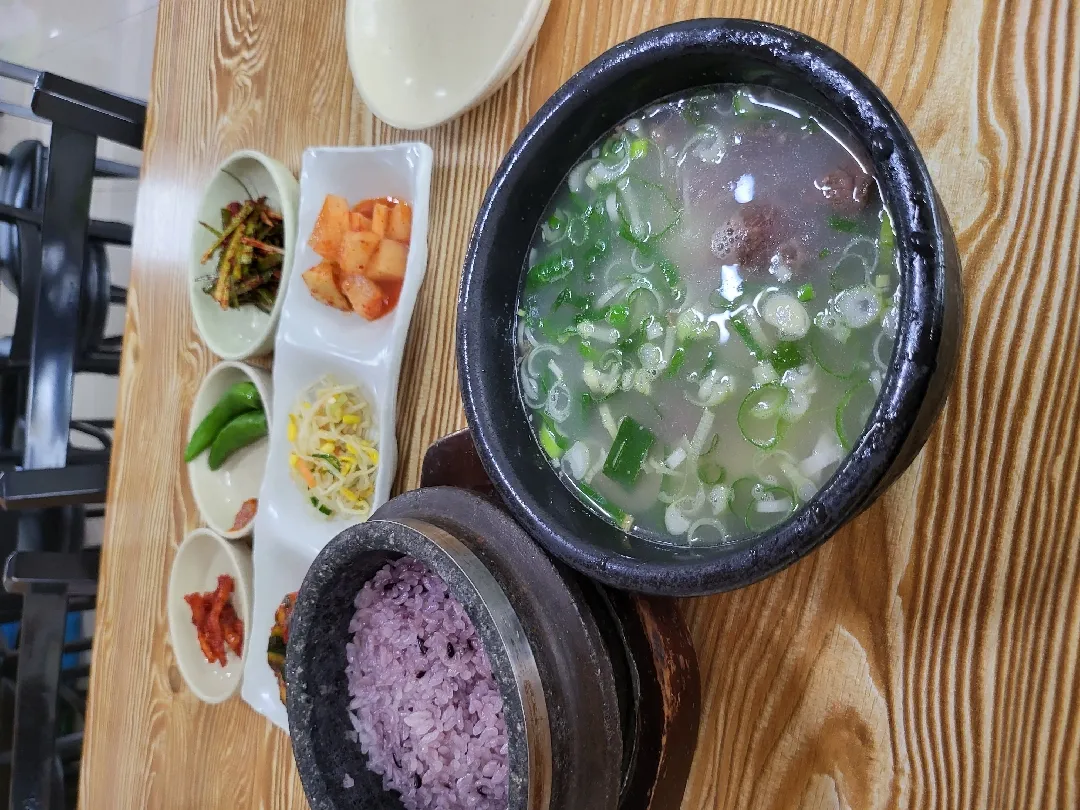 식당에서의 혼밥