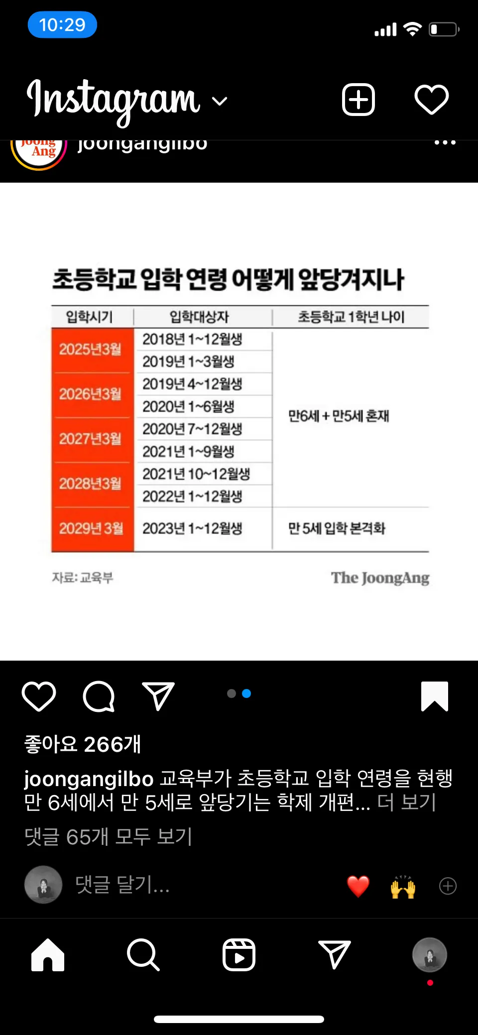 호띠 아가들 학제개편..