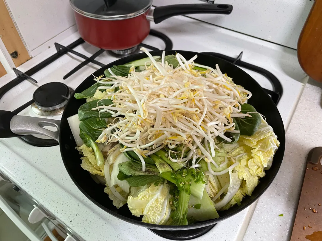 알배추찜 맛있어용