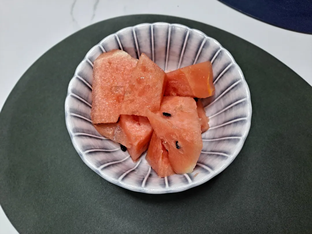 오늘 드디어 수박 먹었어요!ㅎ