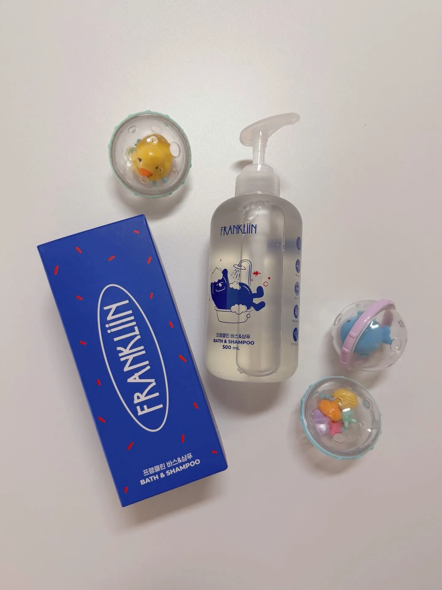 프랭클린 바를 바스앤샴푸💙+수딩젤💜 2