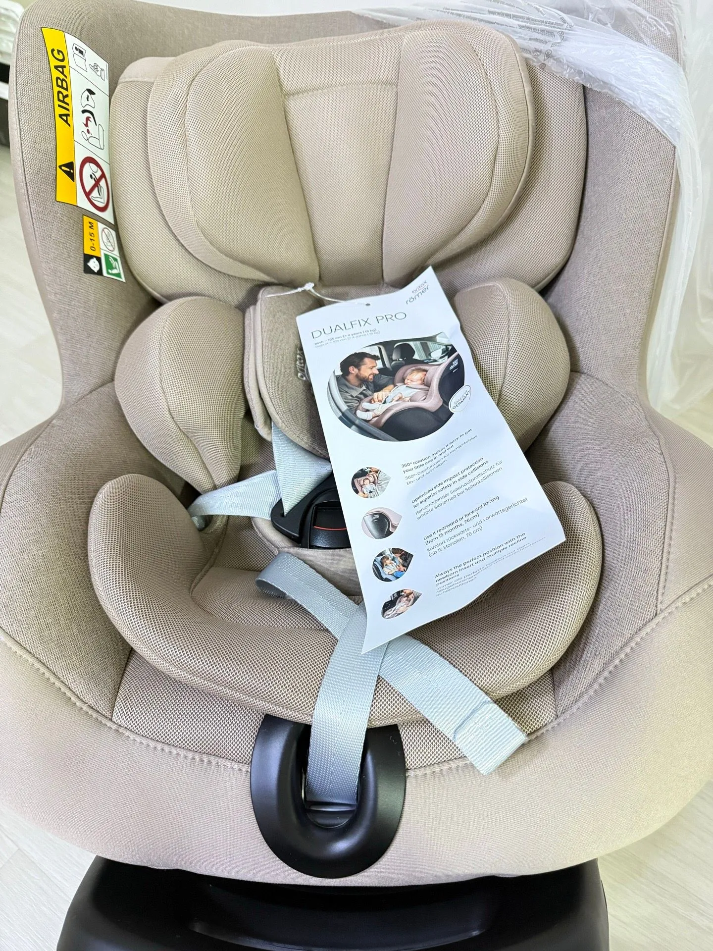  내돈내산) britax 카시트 듀얼픽스 프로 아이사이즈 스타일 티크컬러 1