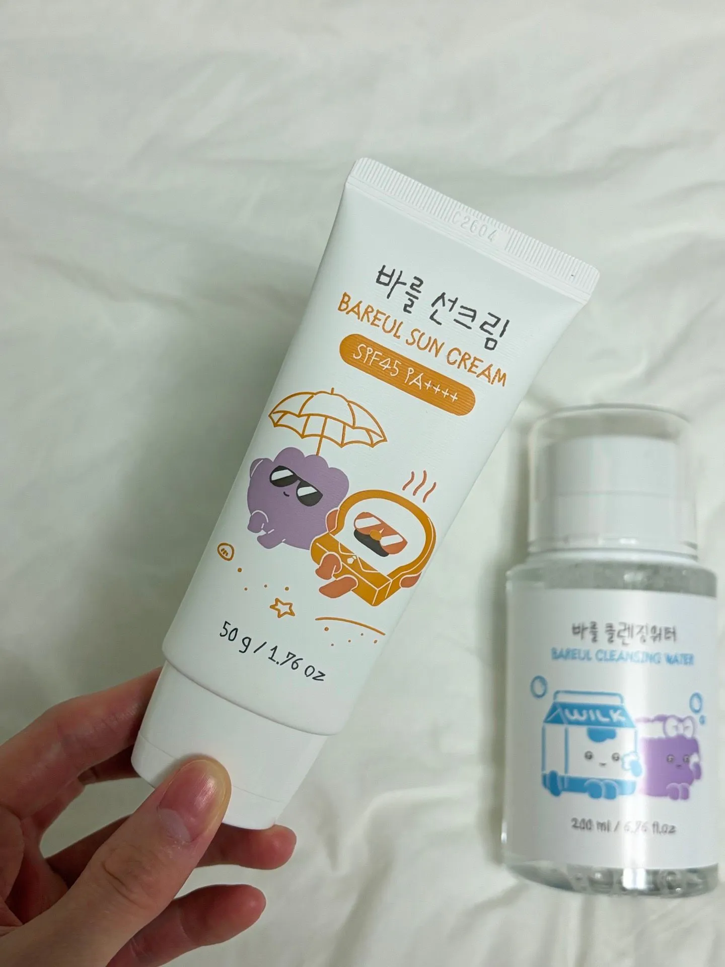 아기 선크림 입문 준비! 바를 선케어 세트 후기 3