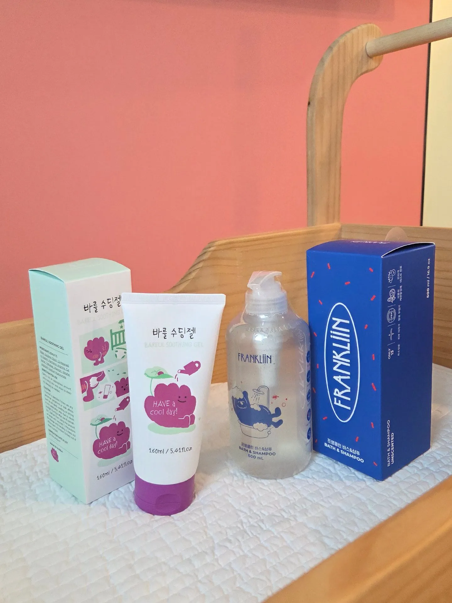 성분부터 살펴본 프랭클린 바스앤샴푸, 바를 수딩젤 5