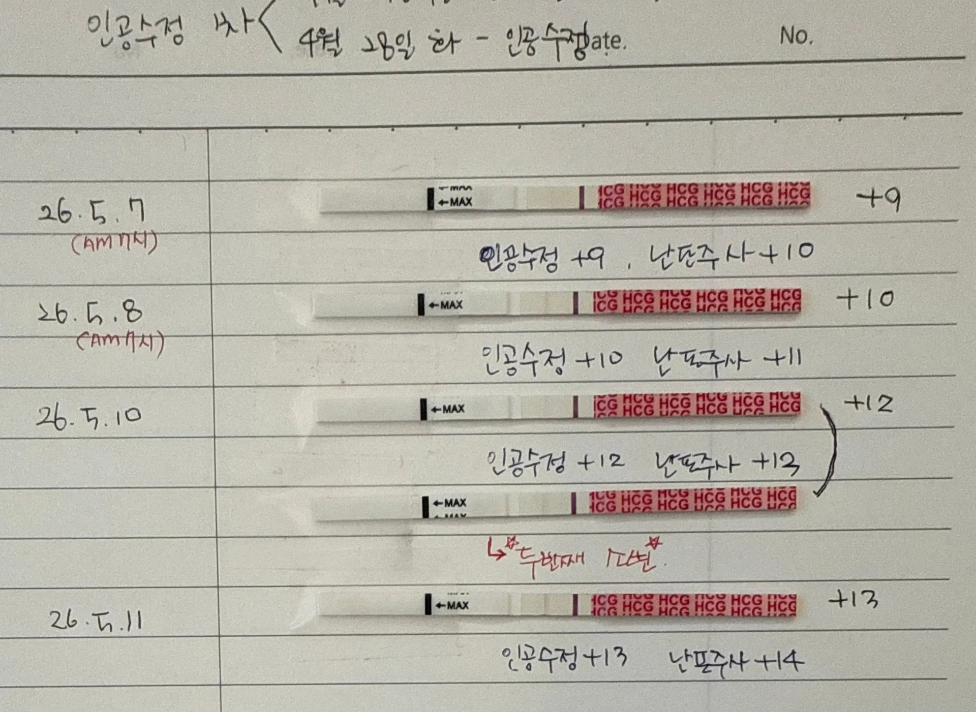 인공 13일차 어때요