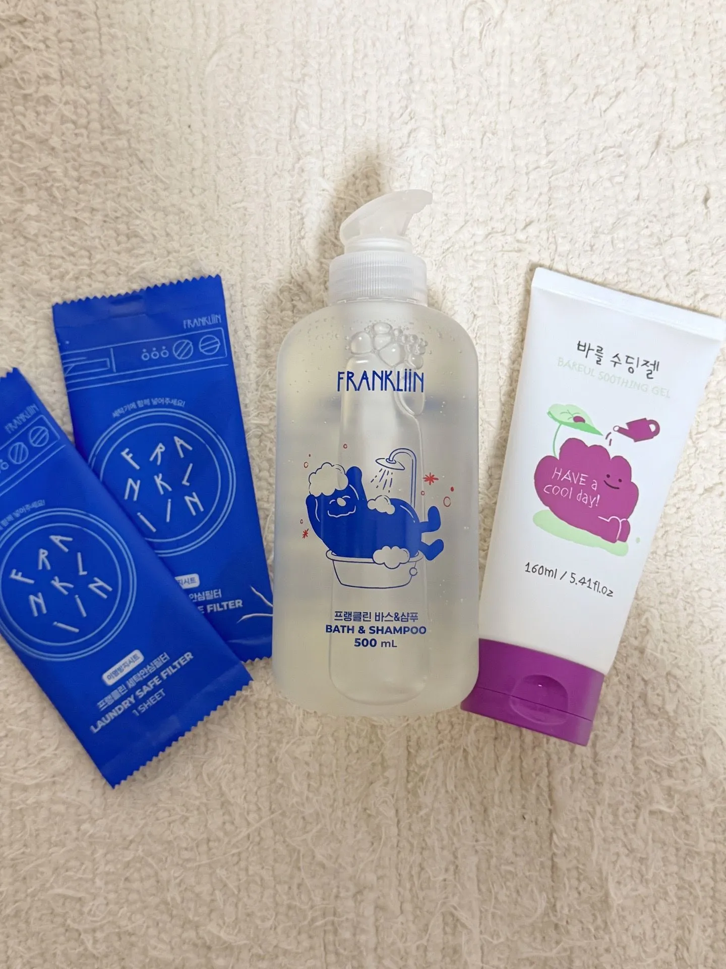 7개월 아기와 함께 사용해 본 프랭클린 바를 바스앤샴푸 + 수딩젤 SET 후기 1