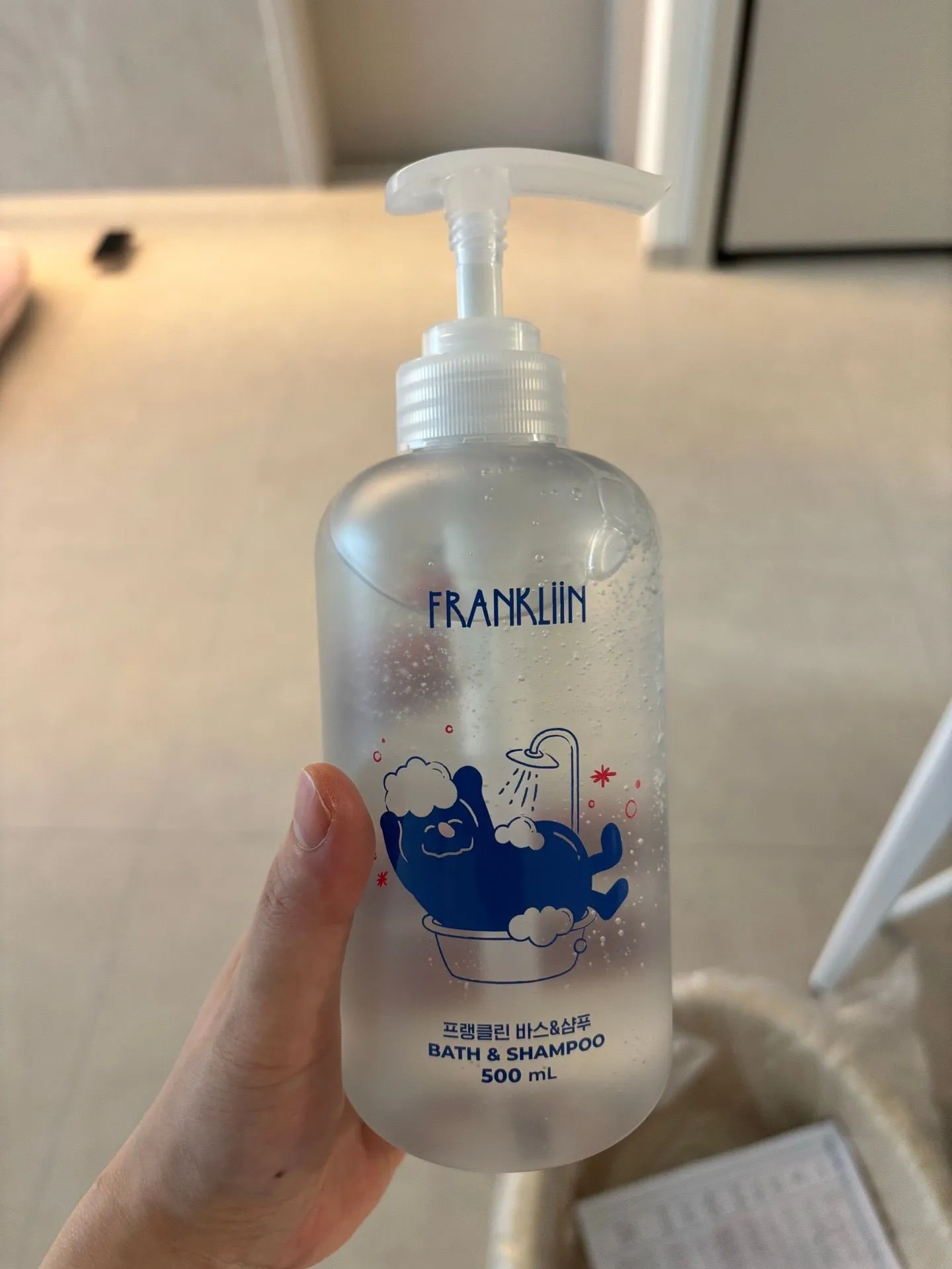 프랭클린 바스앤샴푸&수딩젤 사용후기 1