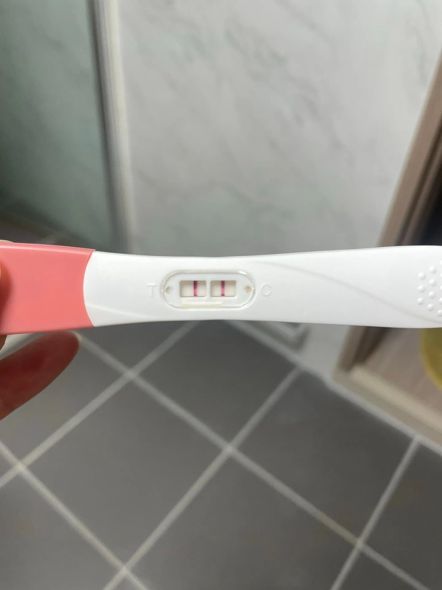 임테기 두줄 확인후 보건소 검사먼저받으신분? 2