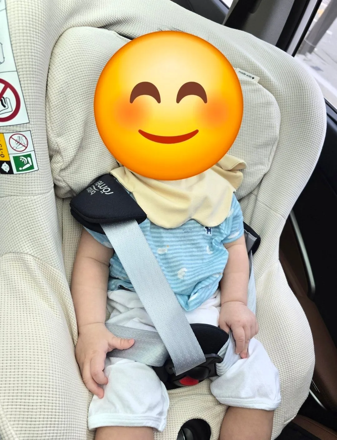 아이의 안전과 편안함을 확보한 신생아 카시트 듀얼픽스프로 산타페dm 장착 후기 1