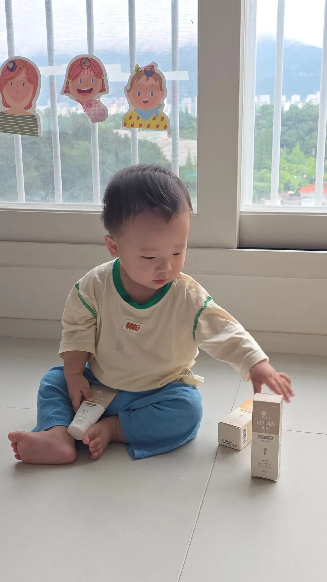둘째맘이 선택한 무불소치약 그린핑거 마이키즈 치약 2