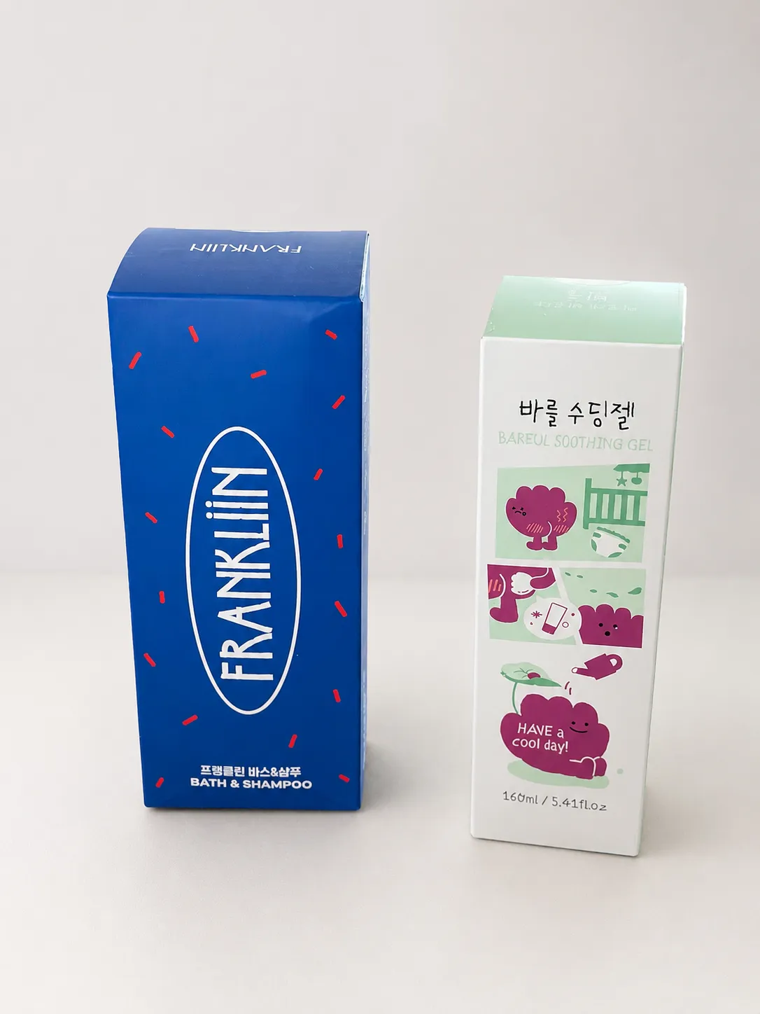 [프랭클린]프랭클린 바스앤샴푸 + 수딩젤 사용 후기 1