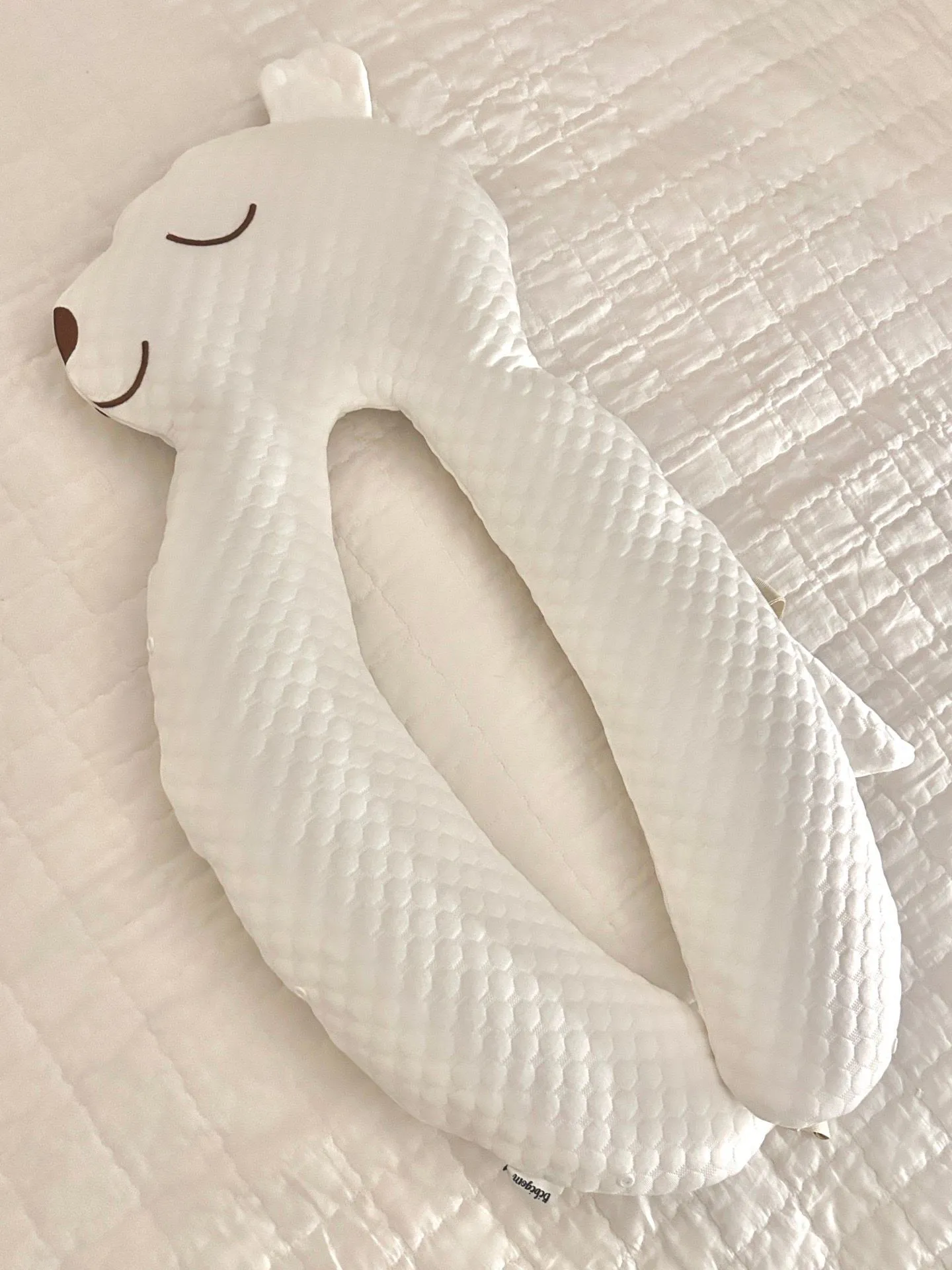 베베곰 옆잠베개, 며칠 사용해보니 아기가 이렇게 자더라고요! 1