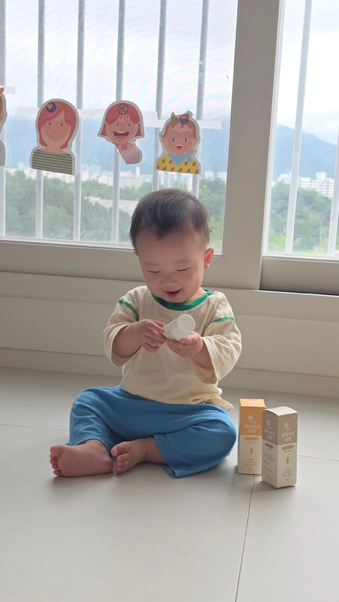 둘째맘이 선택한 무불소치약 그린핑거 마이키즈 치약 4