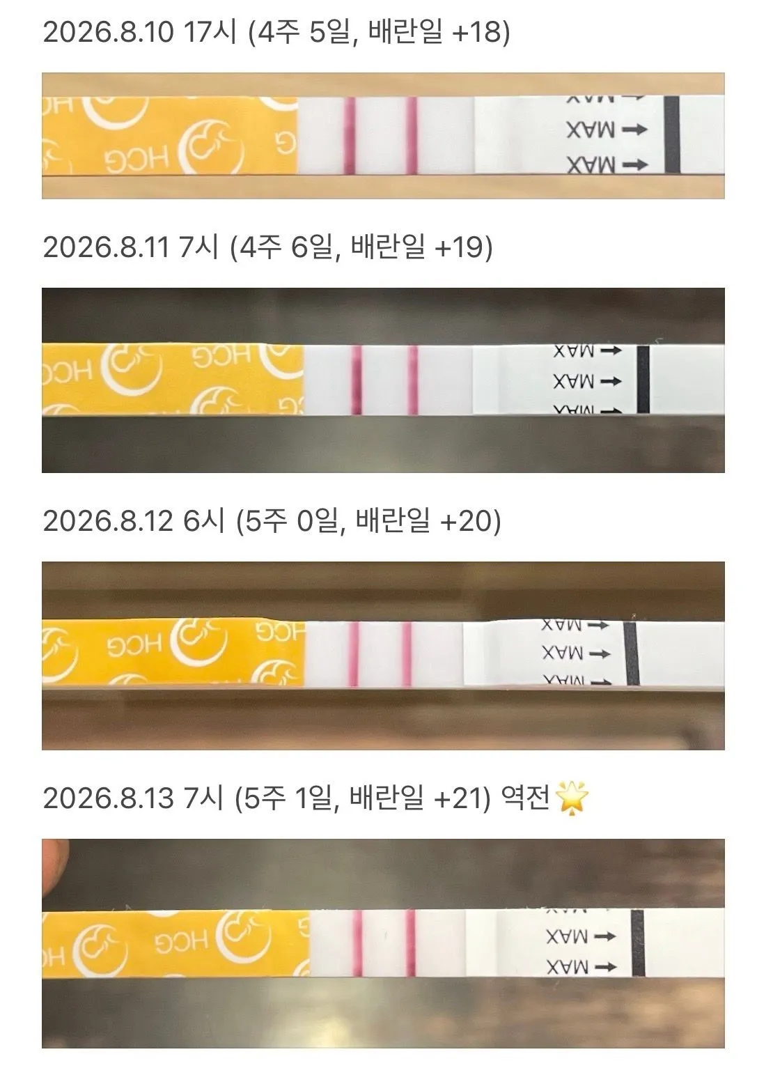 5주 1일차 드디어 역전했어요 2