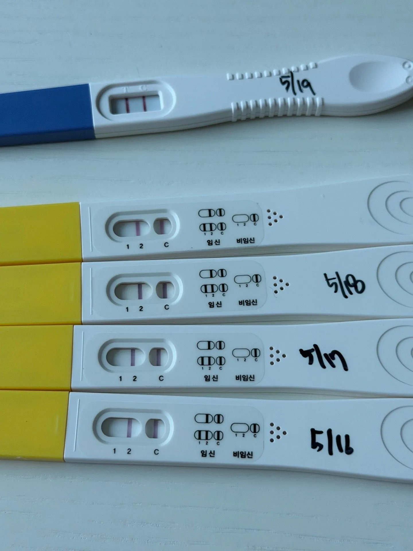 2줄 임테기는역전, 3라인은..? 1