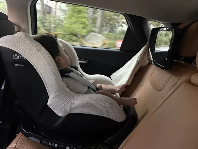 아기가 편안해 하는 신생아 카시트 듀얼픽스 프로(EV6) 장착 후기 4