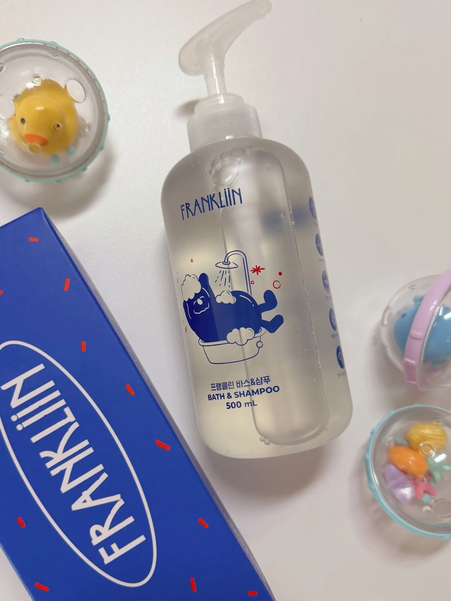 프랭클린 바를 바스앤샴푸💙+수딩젤💜 2