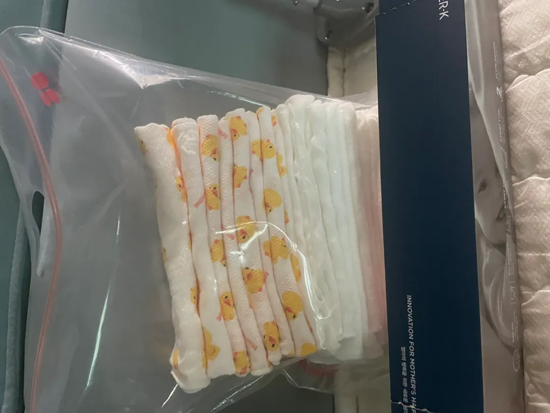아기빨래 시작~