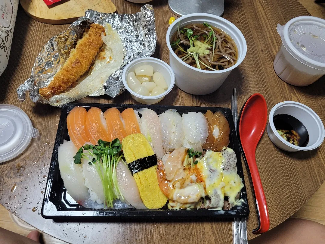 초밥먹었어요~