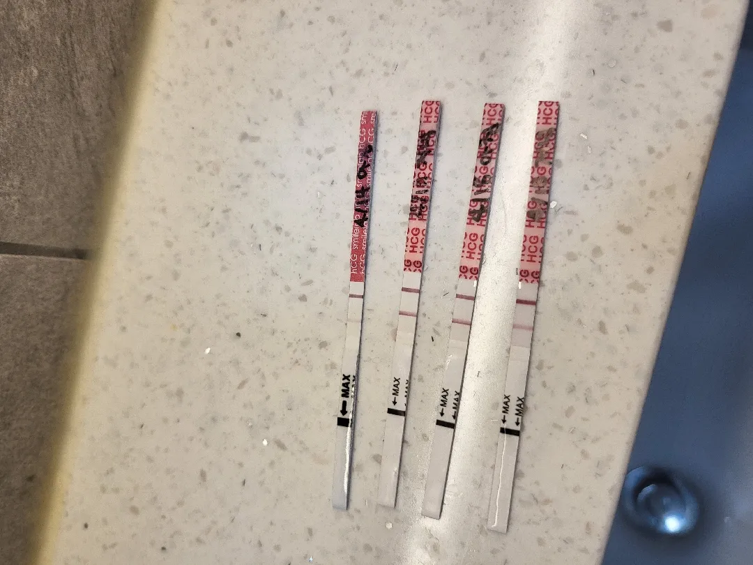 4주 6일인데 임테기가 갑자기 흐려졌어요