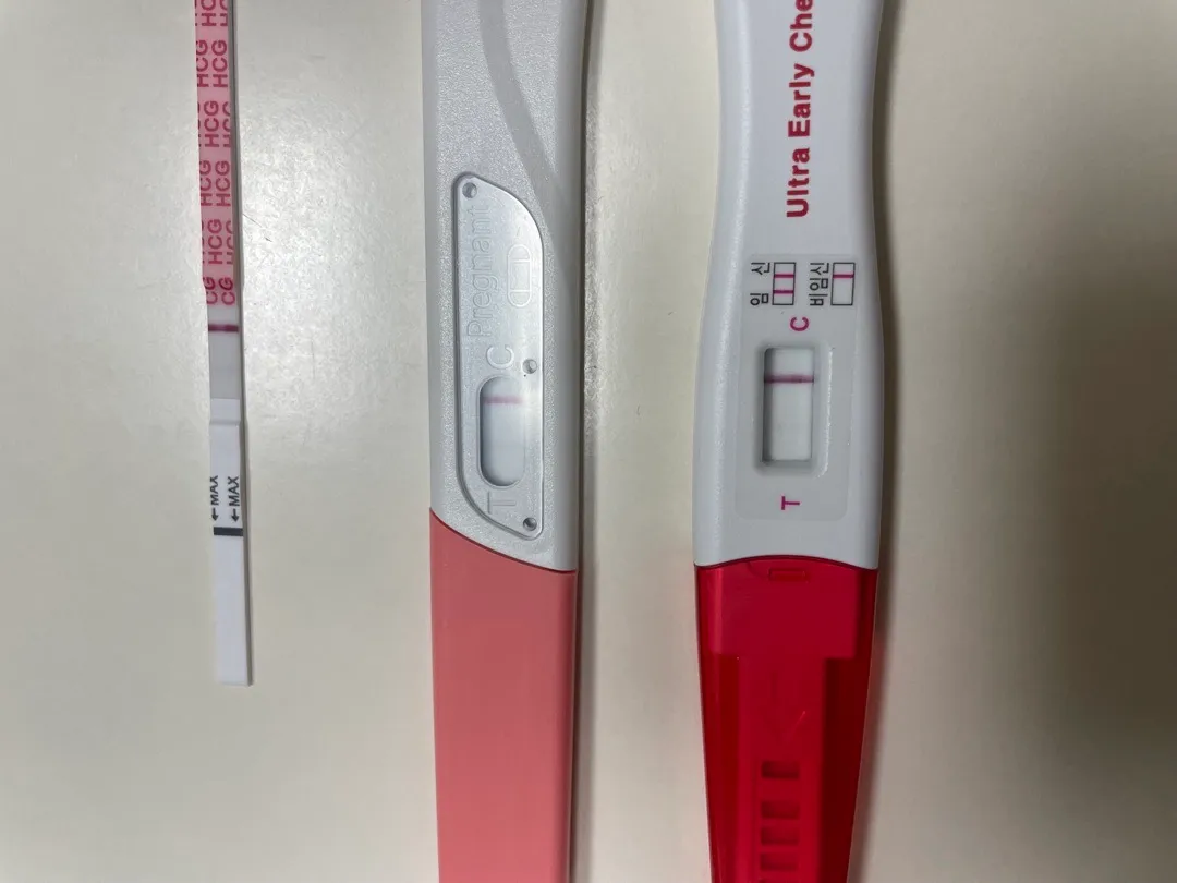 배란 9일차 얼리임테기 봐주세요!!