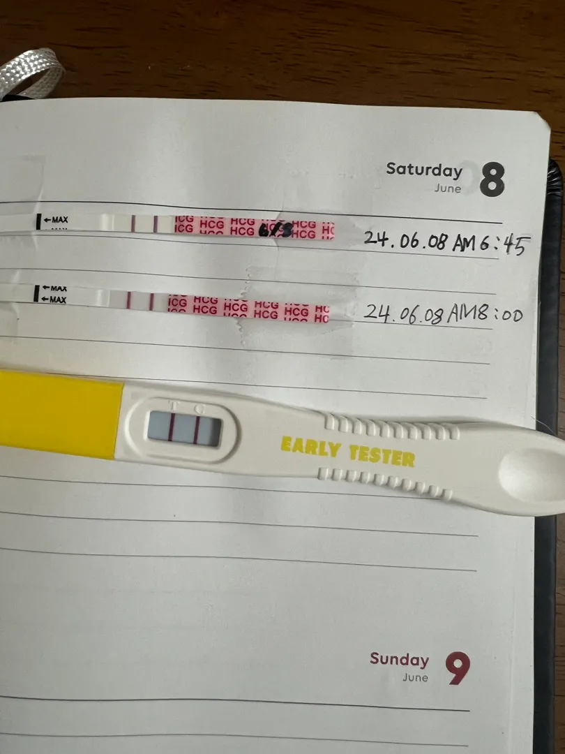 다음주 토욜에 산부인과 예약했습니다.