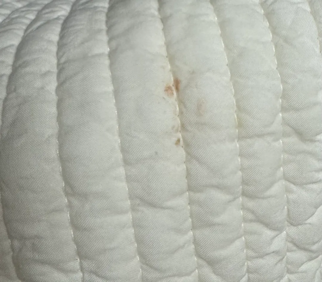 64일 완모 아기 분홍빛 덩어리 게워냄