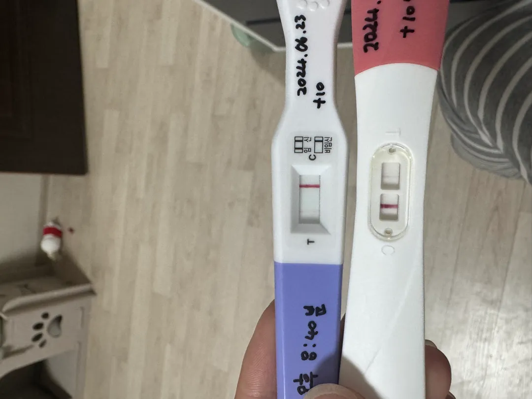 임신맞을까요??