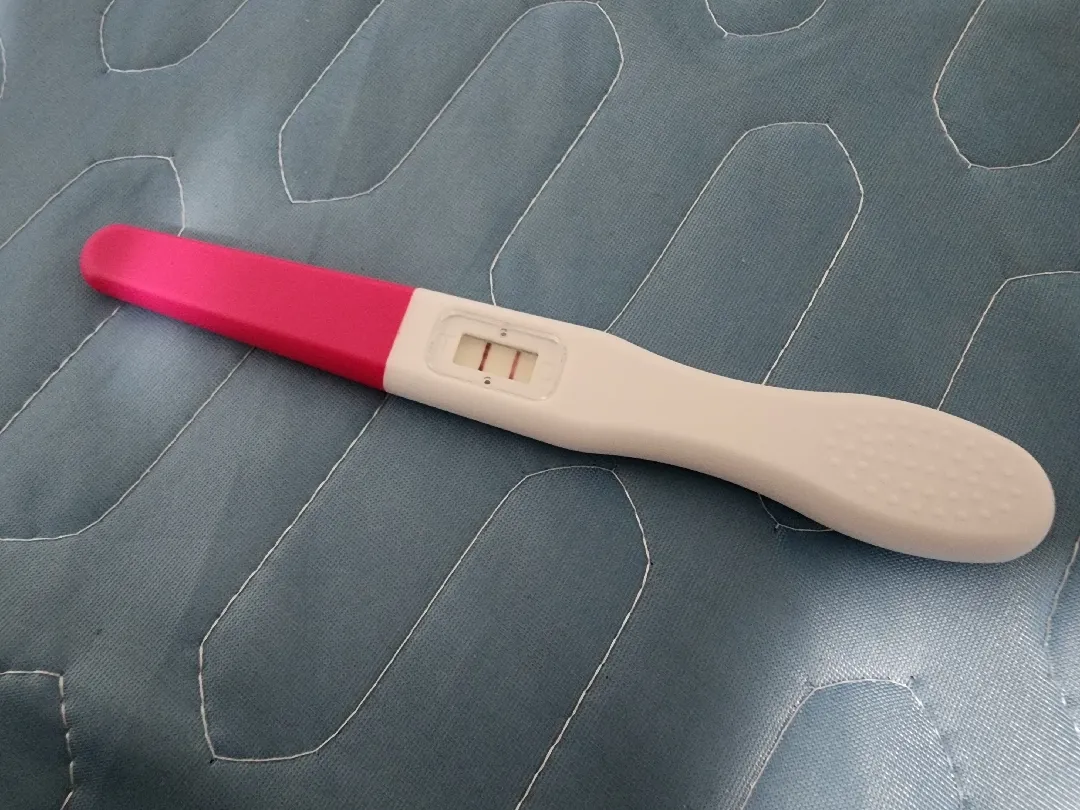 오늘 임테기 봤어요🫢 12년만의 임신..🥲
