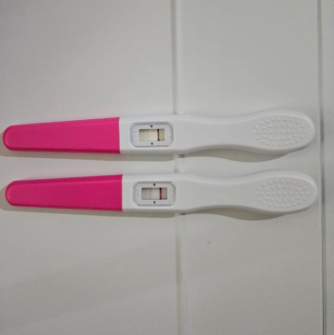 생리 일주일전 얼리테스트기 두줄