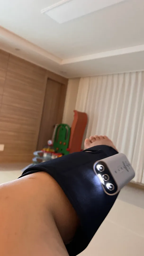 다리 종아리붓기관리기 사용