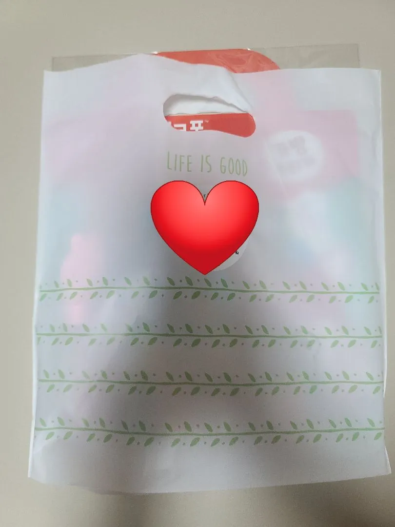 생일선물 답례품 인데요 옆에 스탬플러로 찝어야될지 