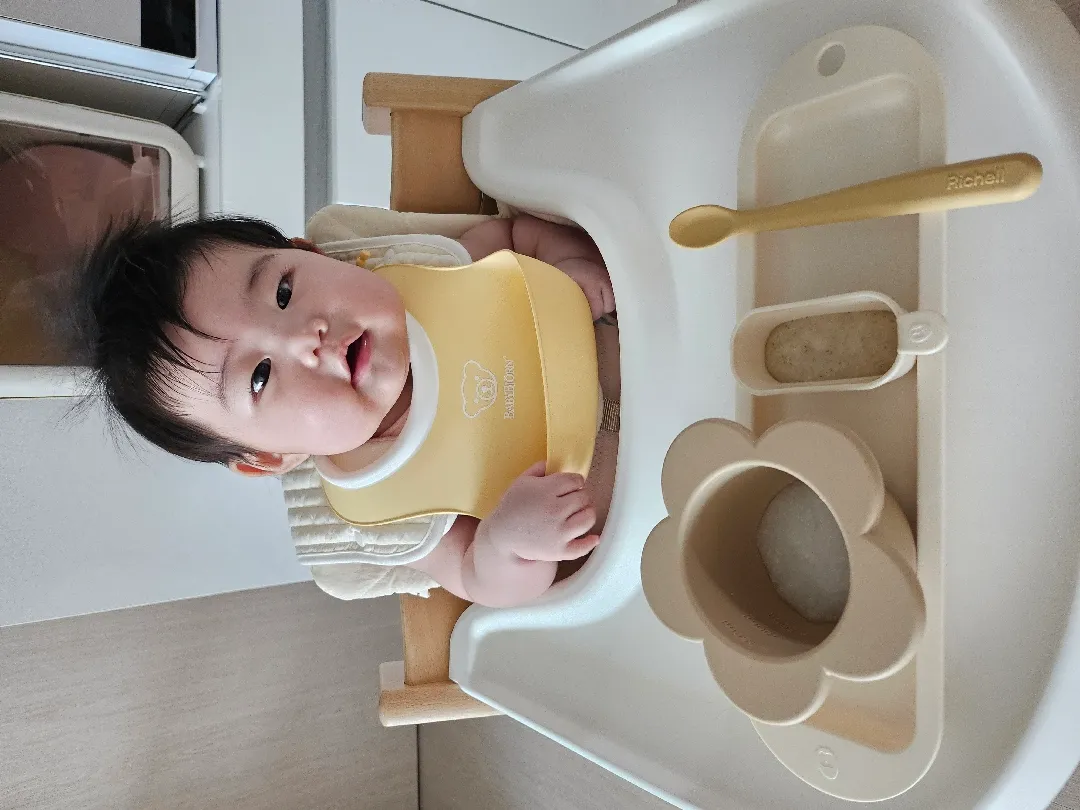 이유식 턱받이 어떤거 쓰세요?🙂