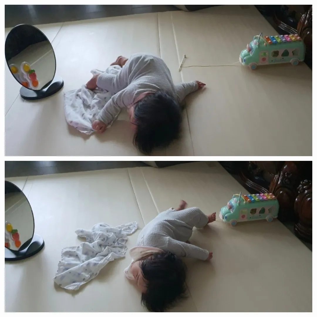 되집기 모습 궁금해요.