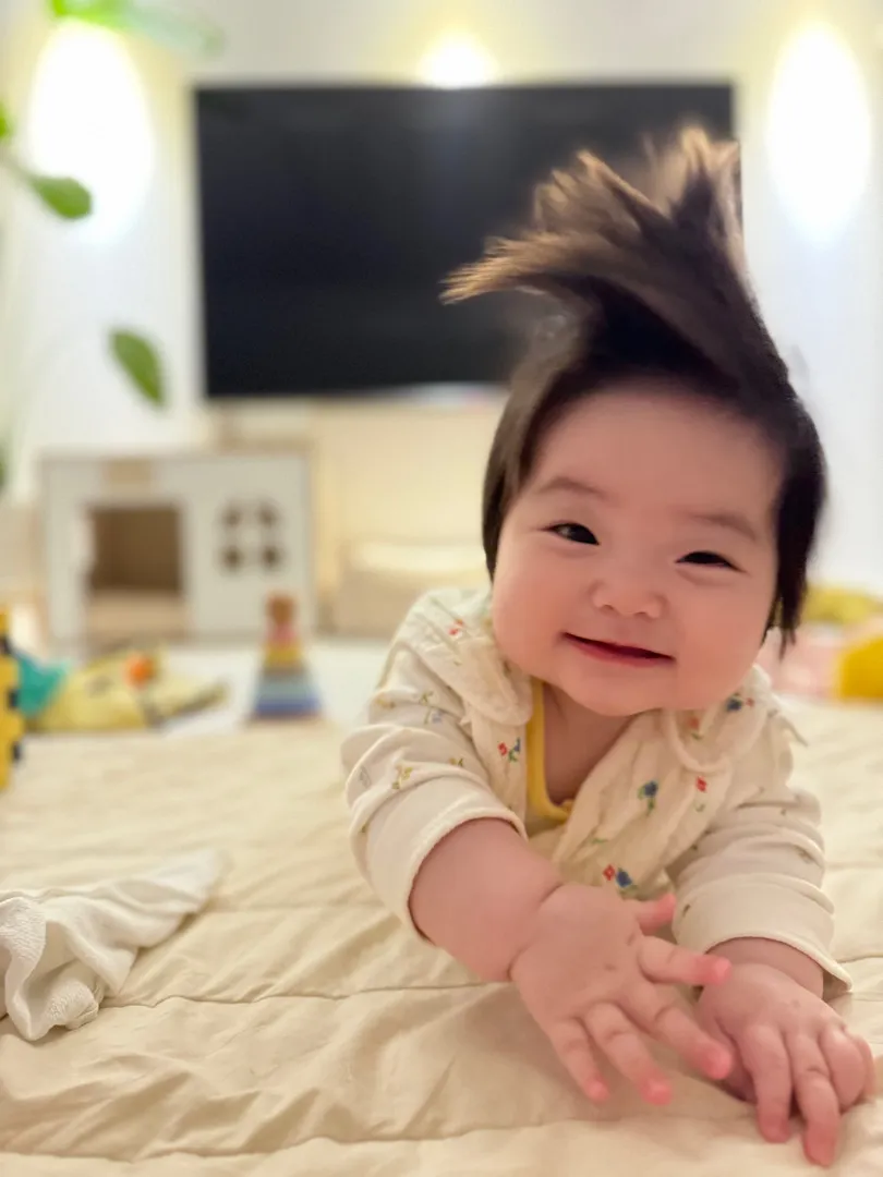 아기 머리 언제 가라앉을까요?