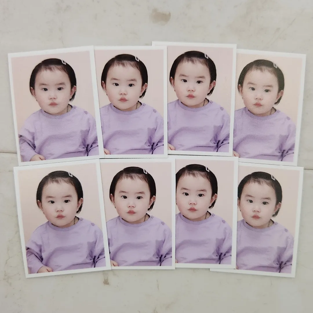 아기증명사진