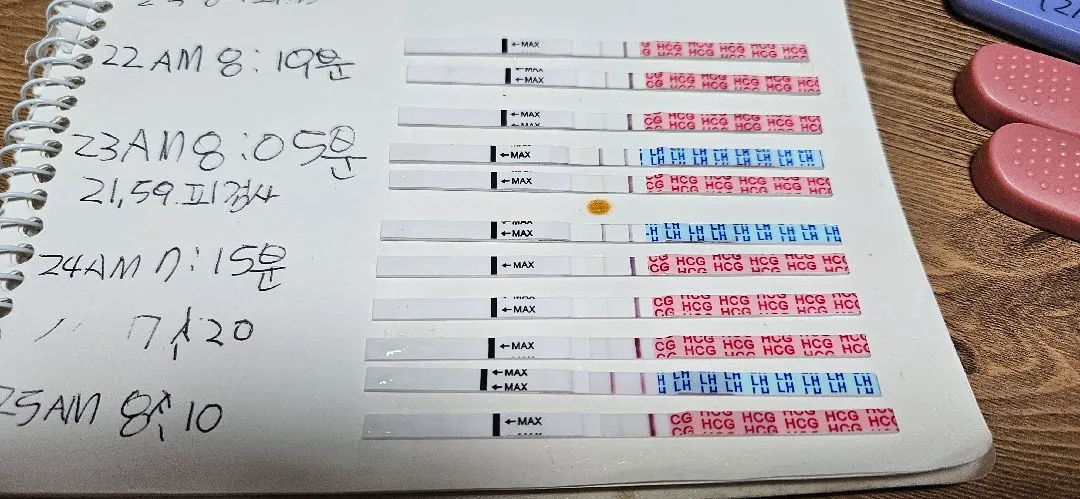 임신수치가 저처럼 낮나요? 1차18 2차21 3차26