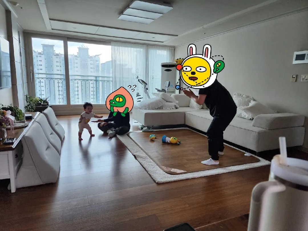 8개월 반 부터 혼자서는아기!