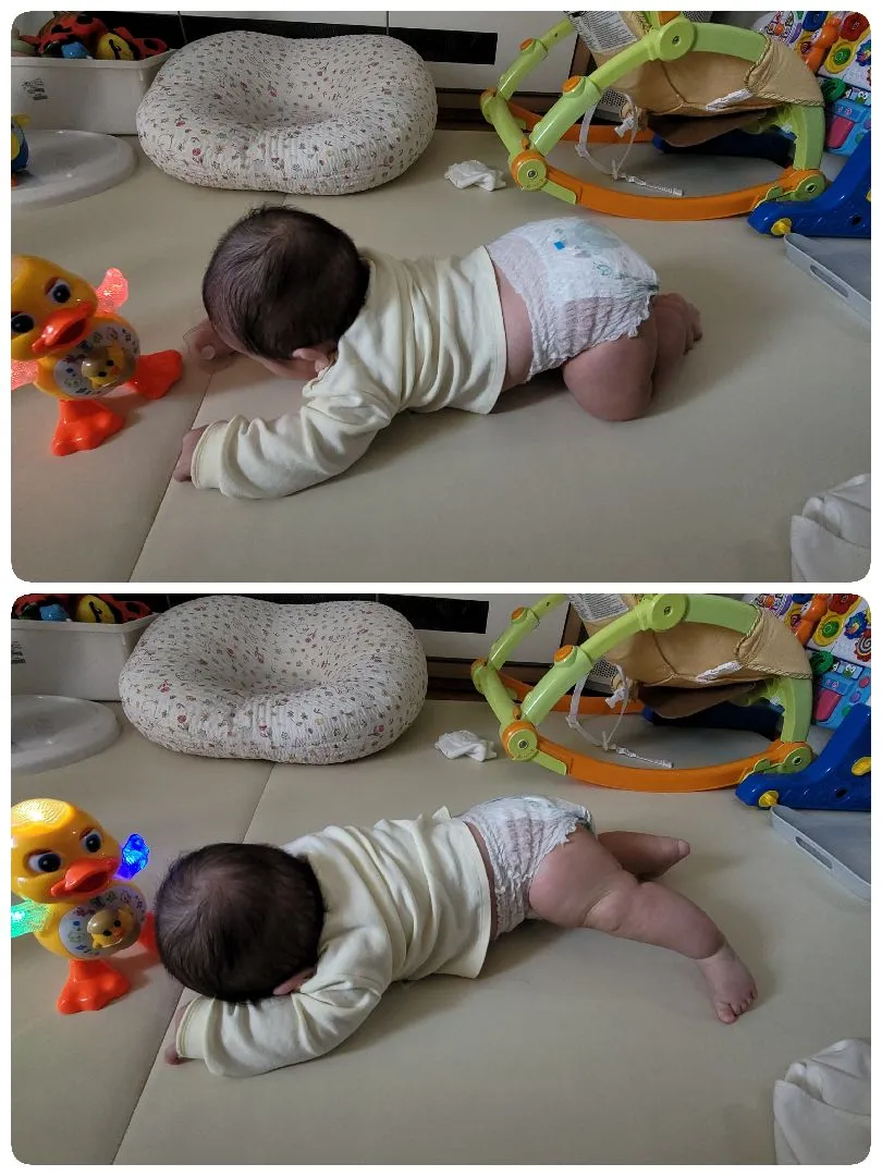 135일차 뒤집기 지옥,, 잠도 안자요~