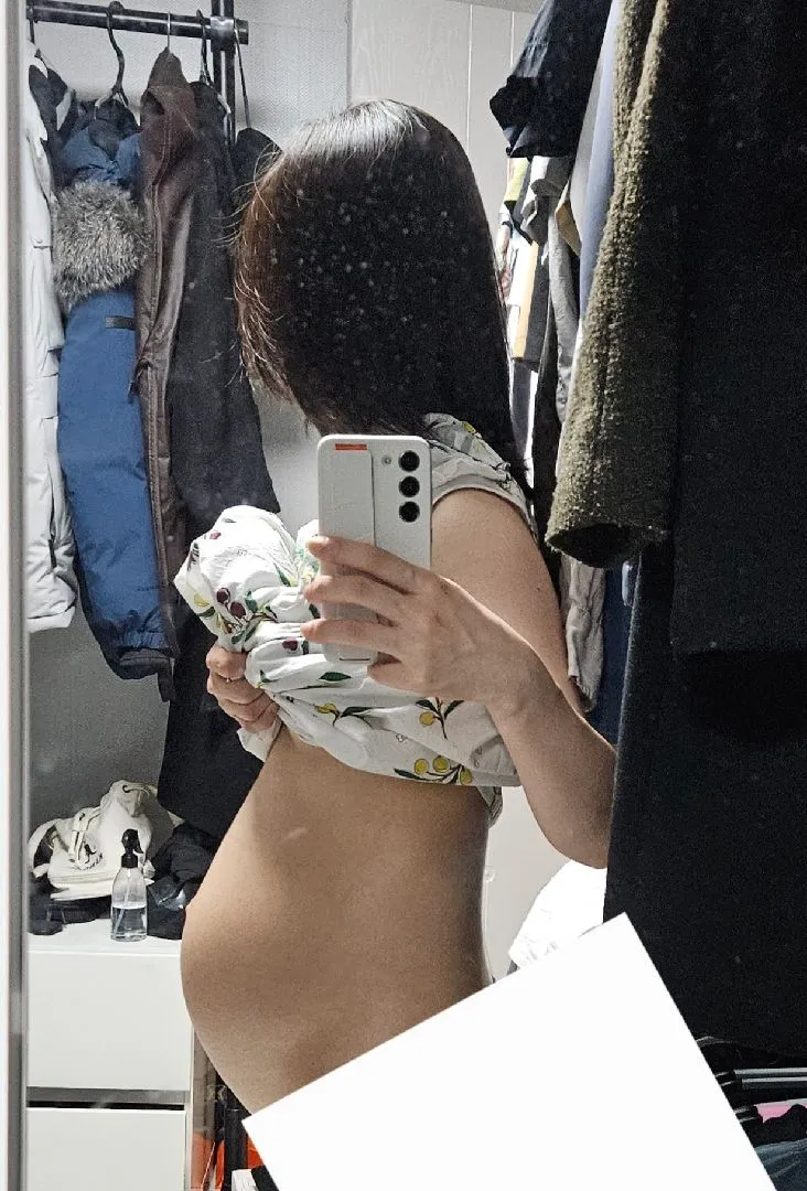 배가 내려와보일까요??