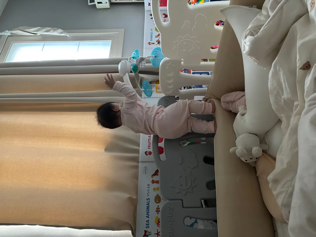 올라서는아기ㅠㅠ