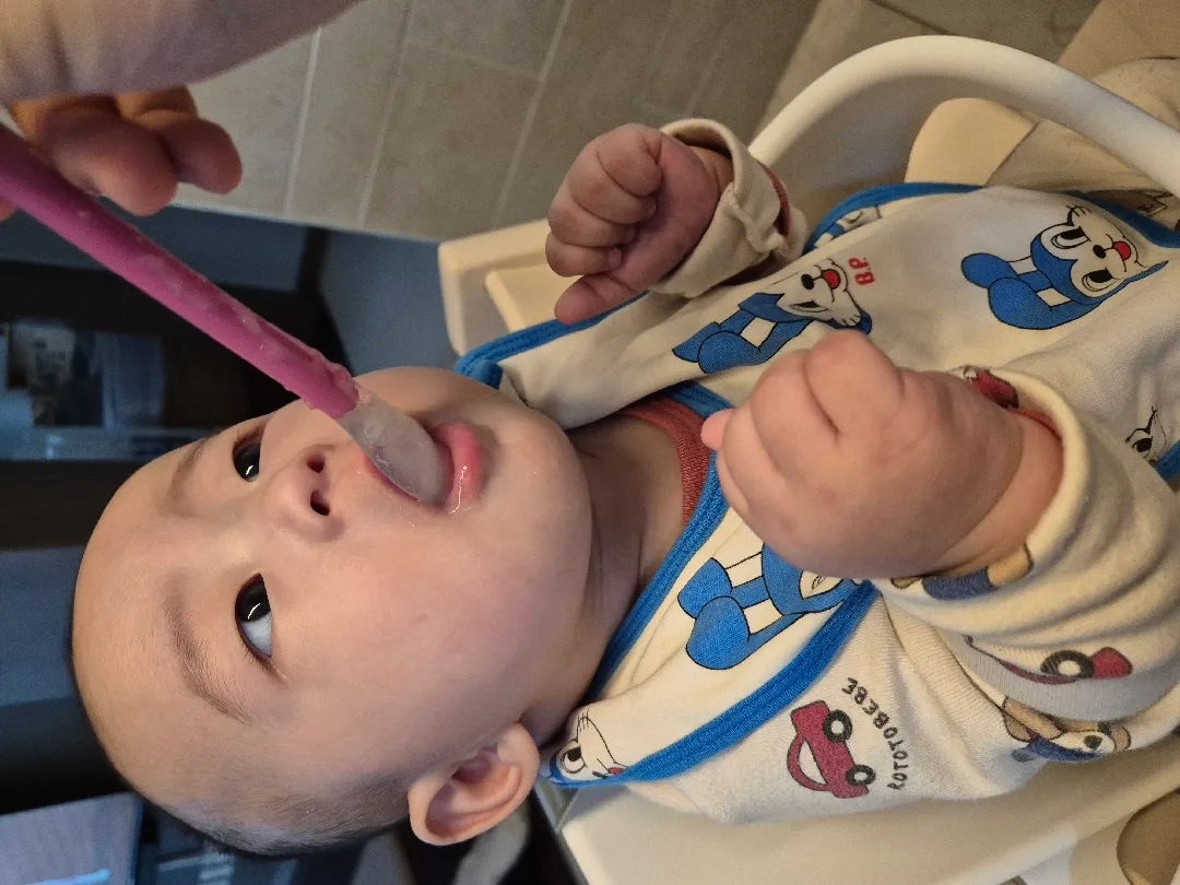 오늘은 이유식 완식했어요!