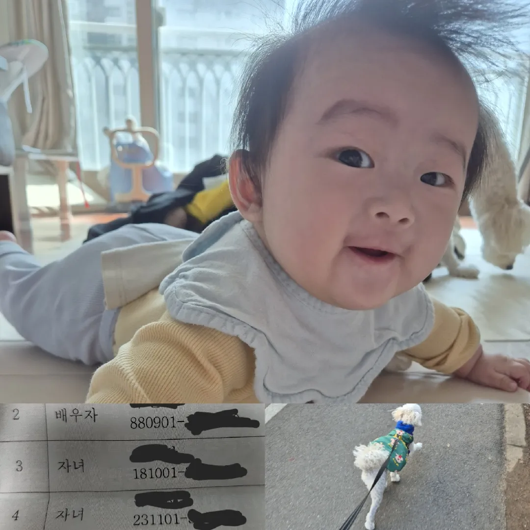 햇살이 먼저 5개월로 갑니다~