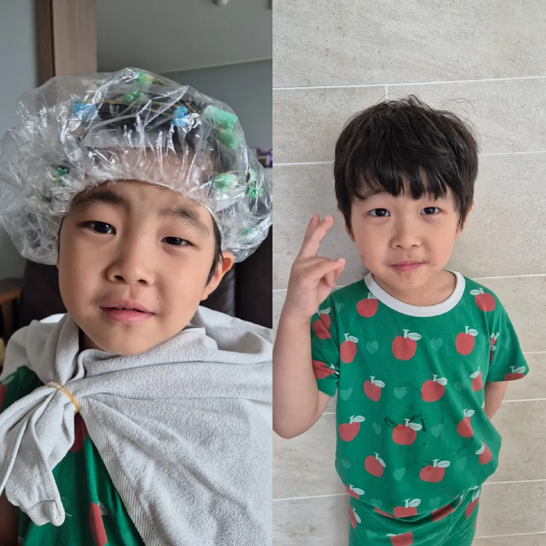 파마는 미용실에서 전문가에게!