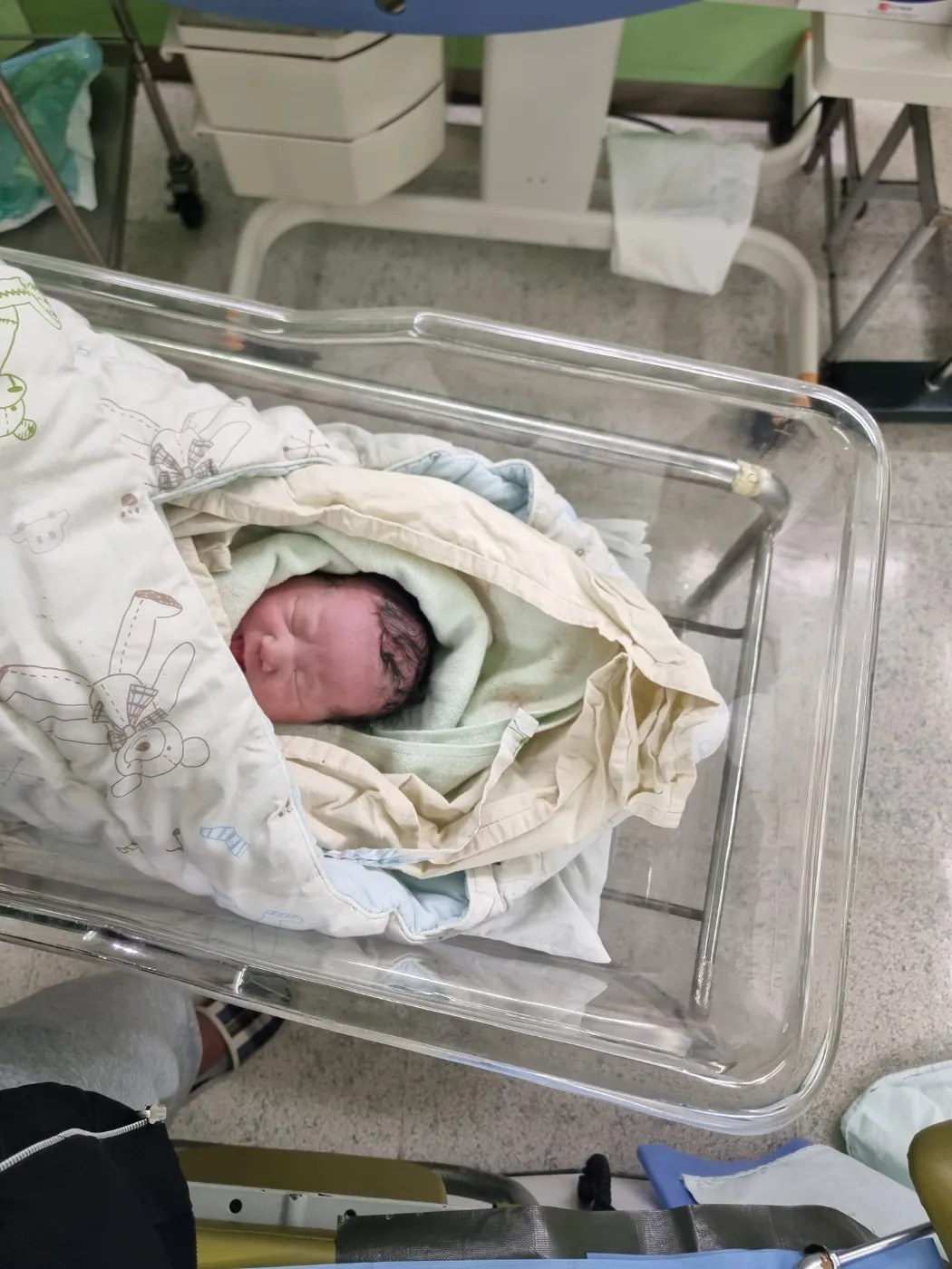 40주 꽉 채워서 방뺐어요 유도분만 실패후 제왕절개