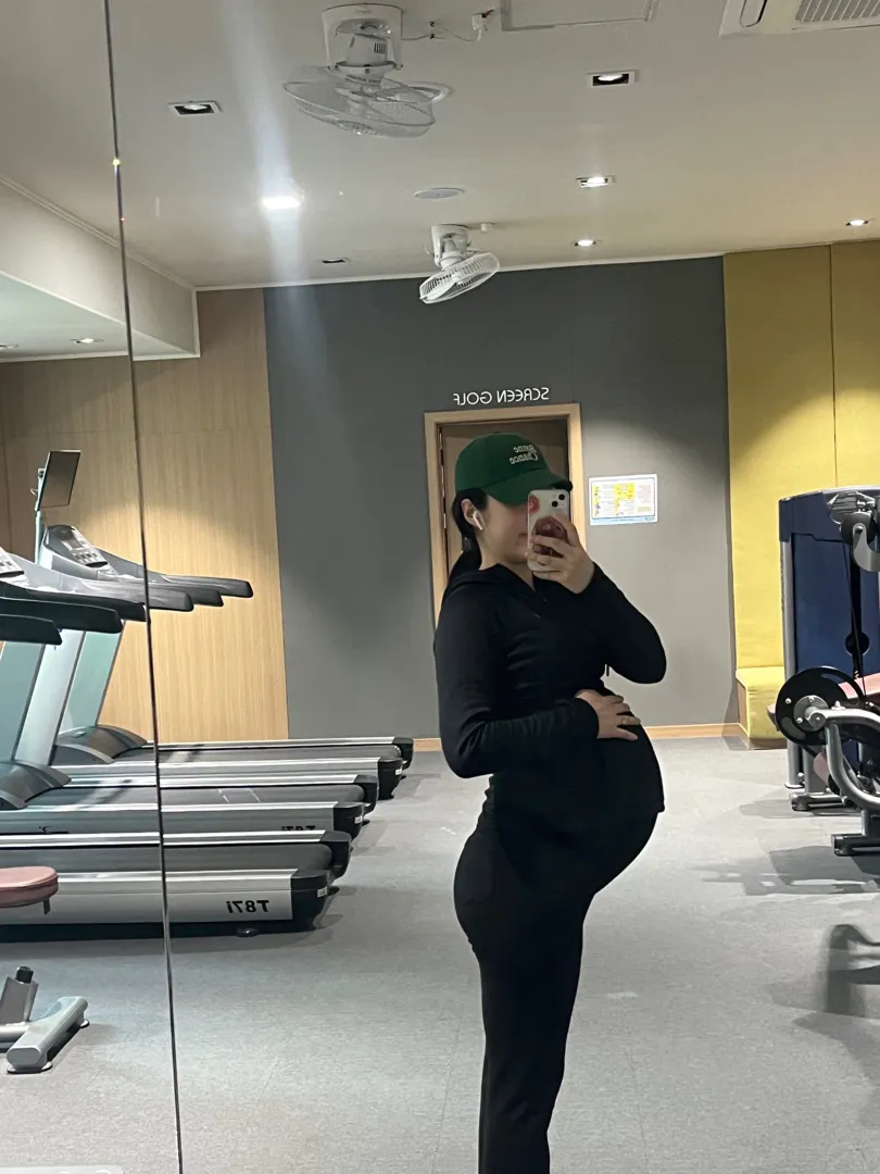 애기를 위해 운동 핫둘핫둘