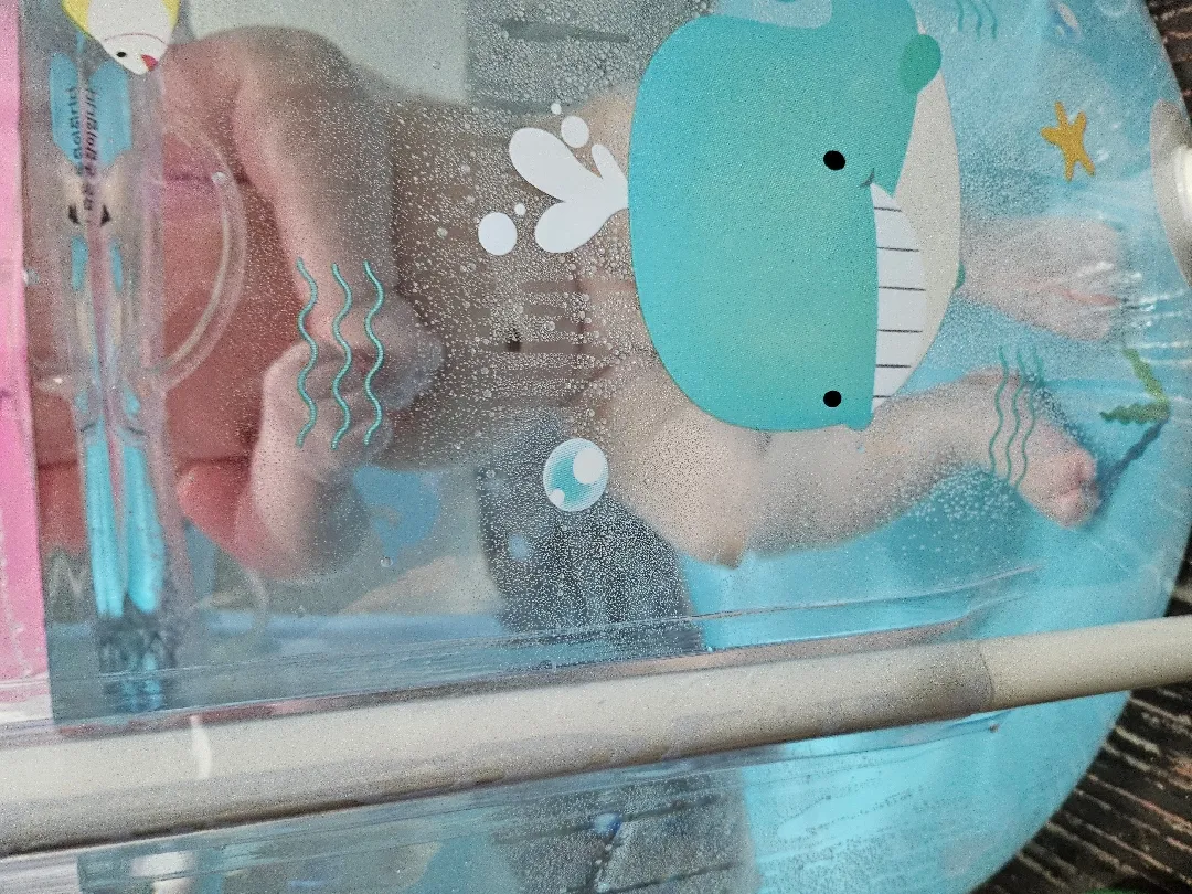 아기수영장 너무 귀욥네용 🥹🩷