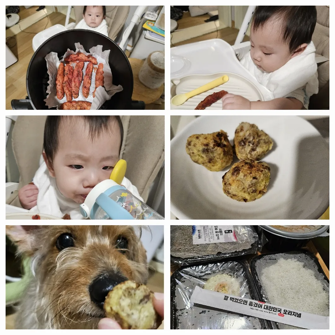 오늘 날이다 하고 애들 야식 줬네요 😋