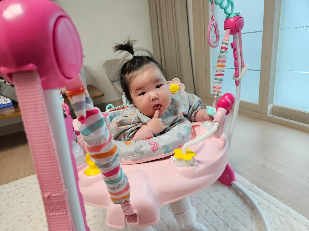 디즈니베이비 점퍼루 개시했어요
